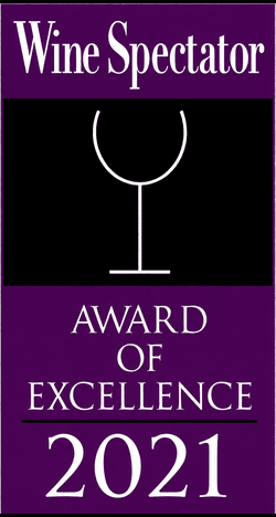 2021 Wine Spectator Award of Excellence